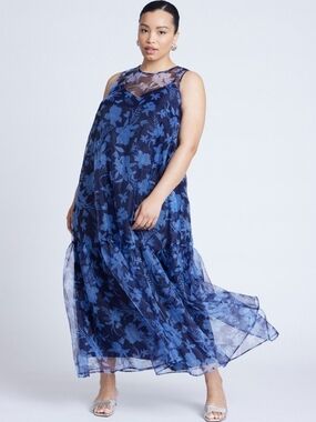 Eloquii Floral Dress